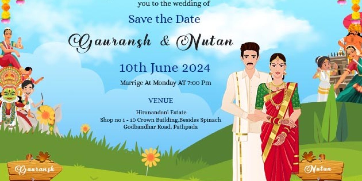 Unique and Creative Telugu Wedding Invitation Card Matter for Couples