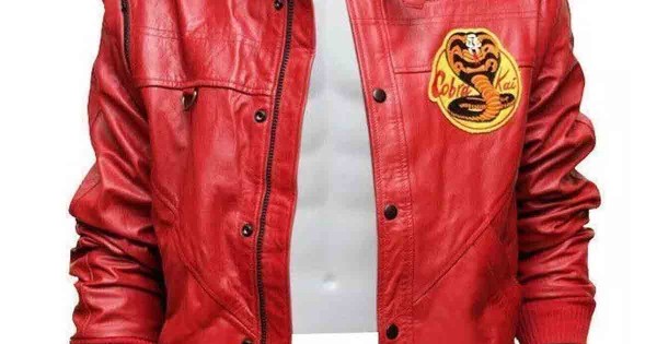 Cobra Kai Leather Jacket | Johnny Lawrence Red Leather Jacket