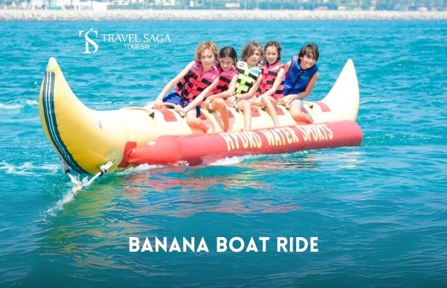 Banana Boat Ride In Dubai | Book now For Banana Boat Ride with Travel Saga Tourism