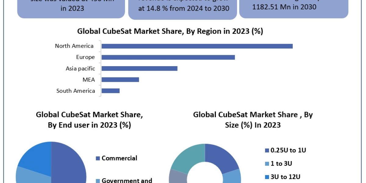 CubeSat Market 	Data Dimensions: Size, Share, Revenue, and Worth Statistics Overview | 2024-2030