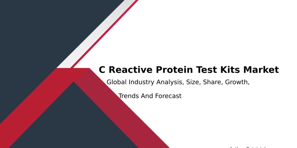 2032 C Reactive Protein Test Kits Market Growth and Share Outlook