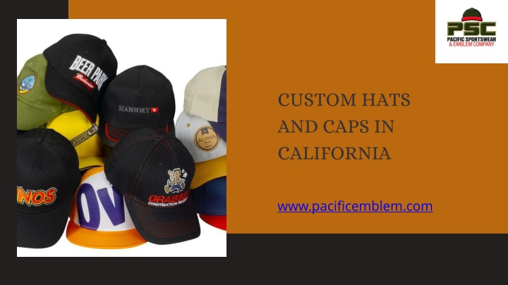 PPT - Custom Hats and Caps in California Style Meets Personalization PowerPoint Presentation - ID:13740428