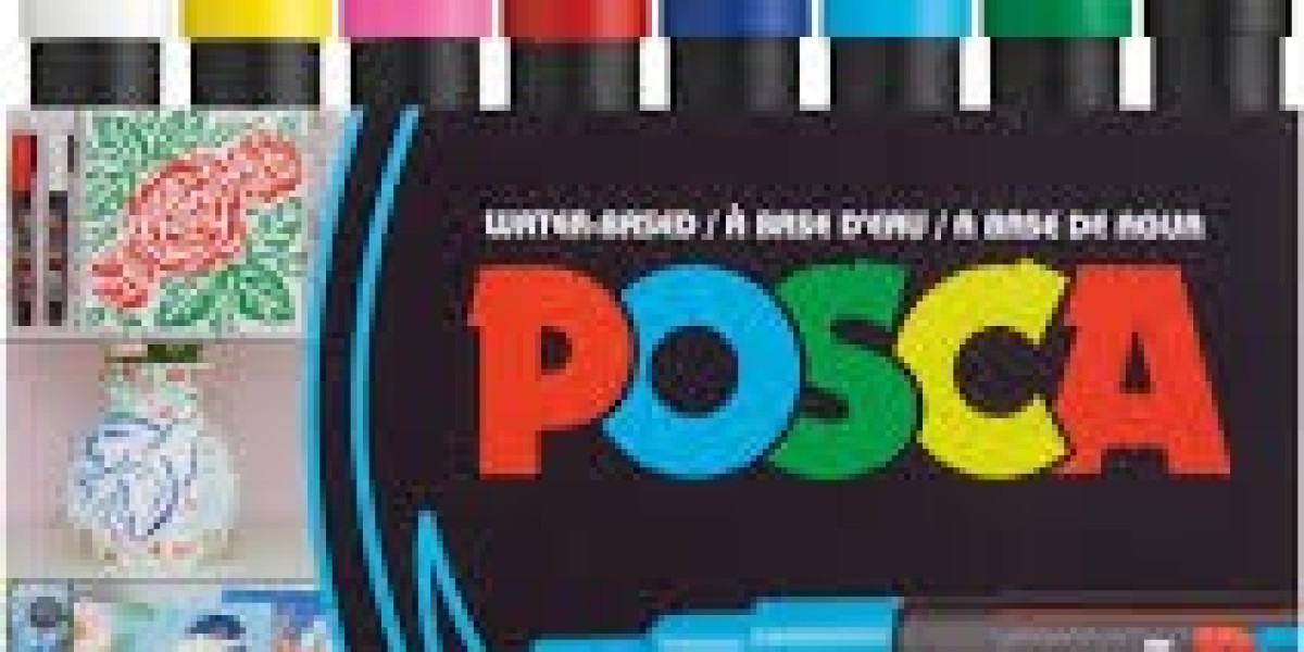 Create Custom Designs with POSCA Paint Pens